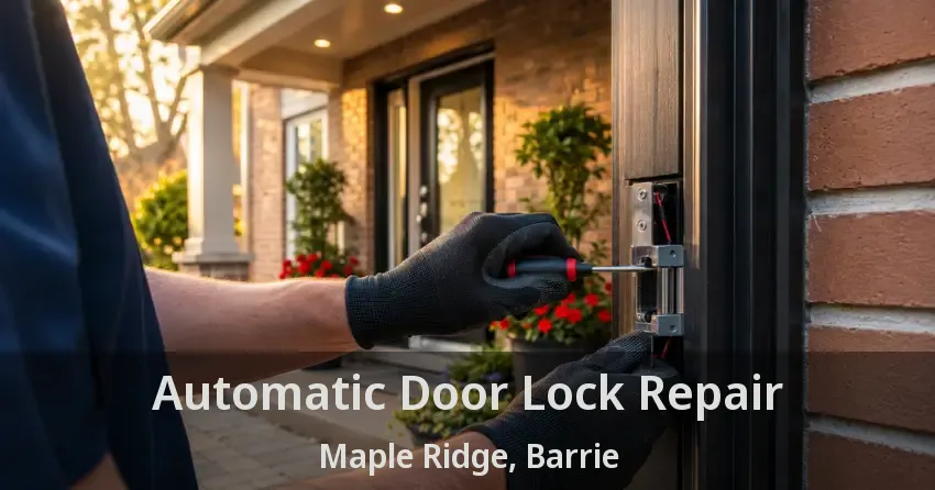 Automatic Door Lock Repair Maple Ridge, Barrie - ON