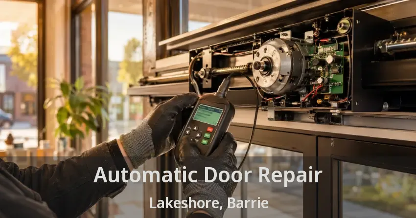 Automatic Door Repair Lakeshore, Barrie - ON