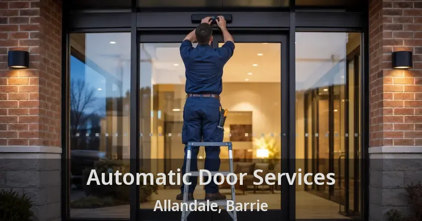 Automatic Door Services Allandale, Barrie - ON