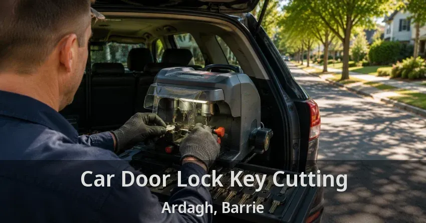 Car Door Lock Key Cutting Ardagh, Barrie - ON