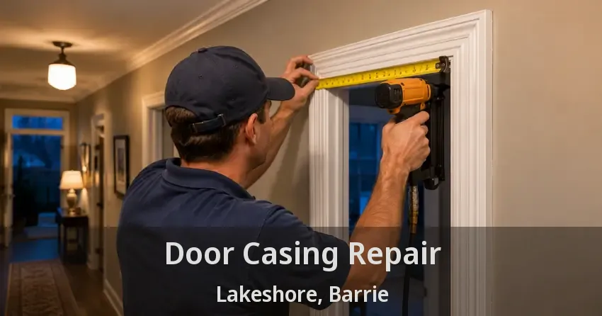 Door Casing Repair Lakeshore, Barrie - ON