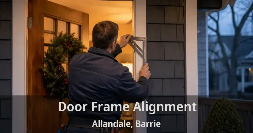 Door Frame Alignment Allandale, Barrie - ON