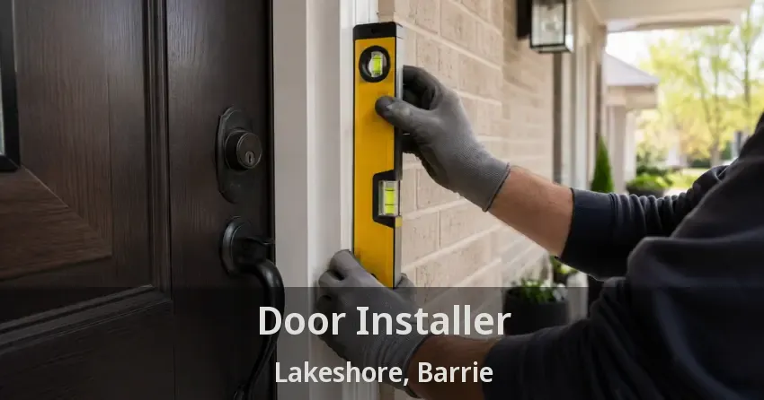 Door Installer Lakeshore, Barrie - ON