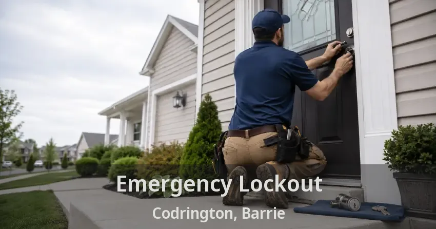 Emergency Lockout Codrington, Barrie - ON