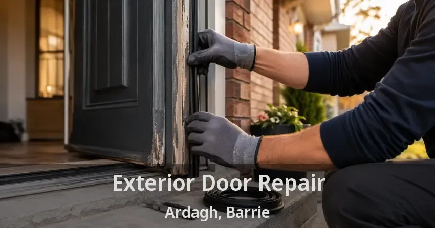 Exterior Door Repair Ardagh, Barrie - ON