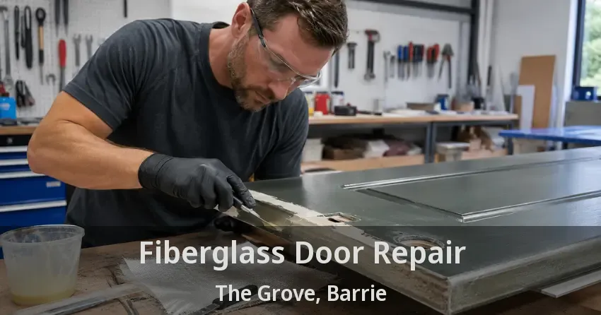 Fiberglass Door Repair The Grove, Barrie - ON