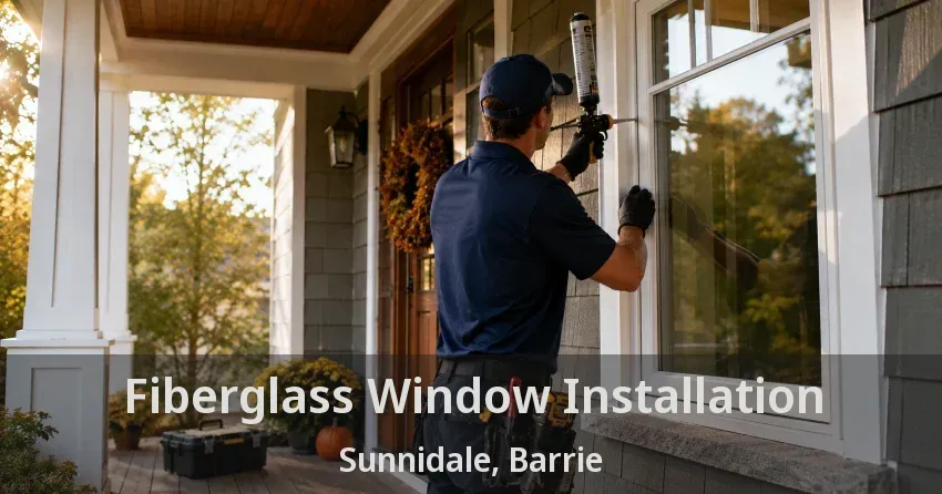 Fiberglass Window Installation Sunnidale, Barrie - ON