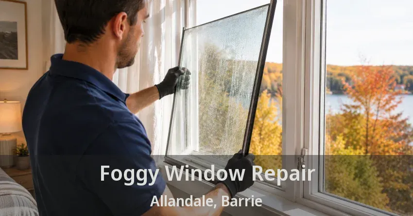 Foggy Window Repair Allandale, Barrie - ON