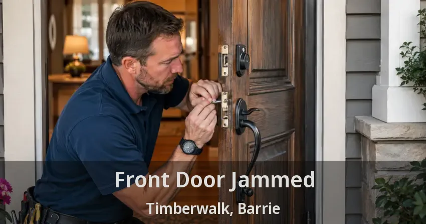 Front Door Jammed Timberwalk, Barrie - ON