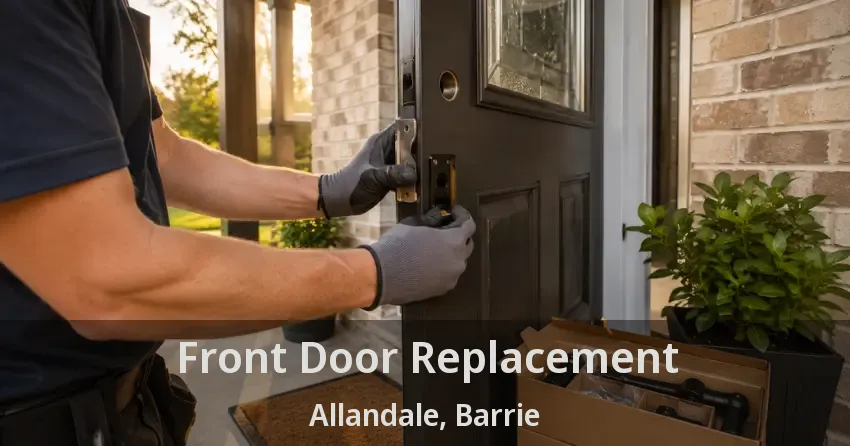 Front Door Replacement Allandale, Barrie - ON