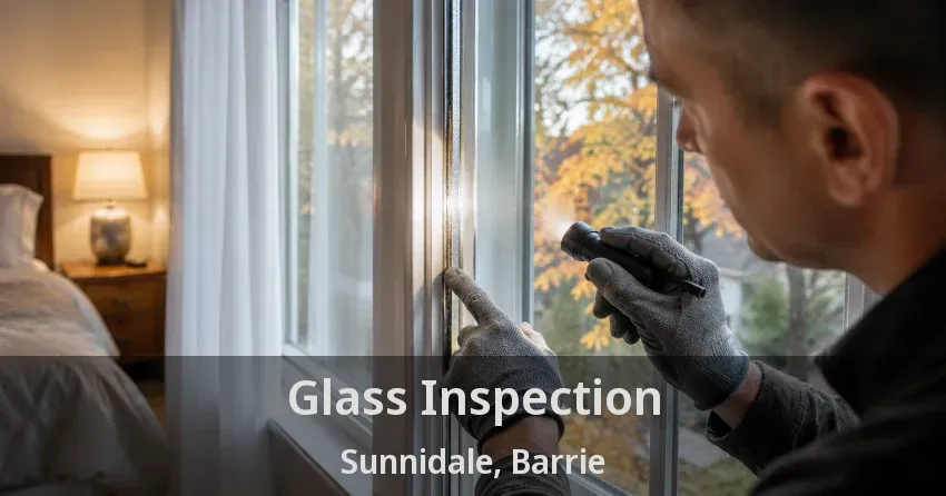 Glass Inspection Sunnidale, Barrie - ON
