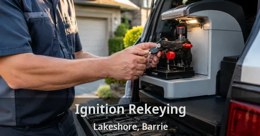 Ignition Rekeying Lakeshore, Barrie - ON