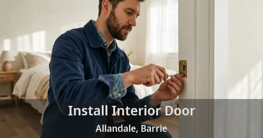 Install Interior Door Allandale, Barrie - ON
