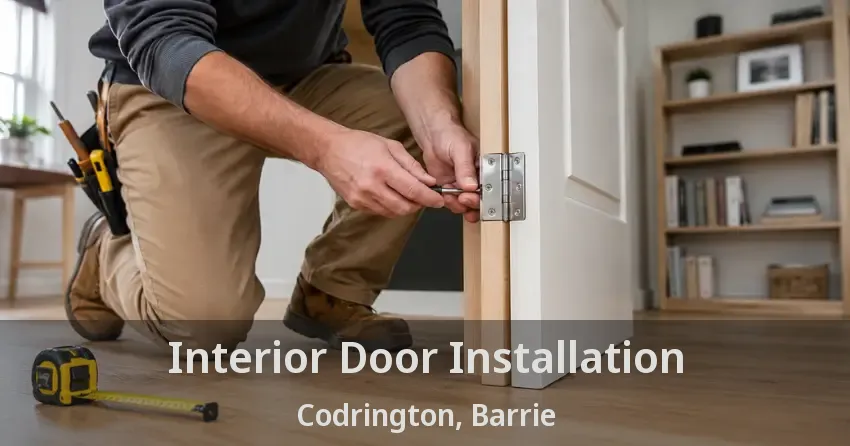 Interior Door Installation Codrington, Barrie - ON