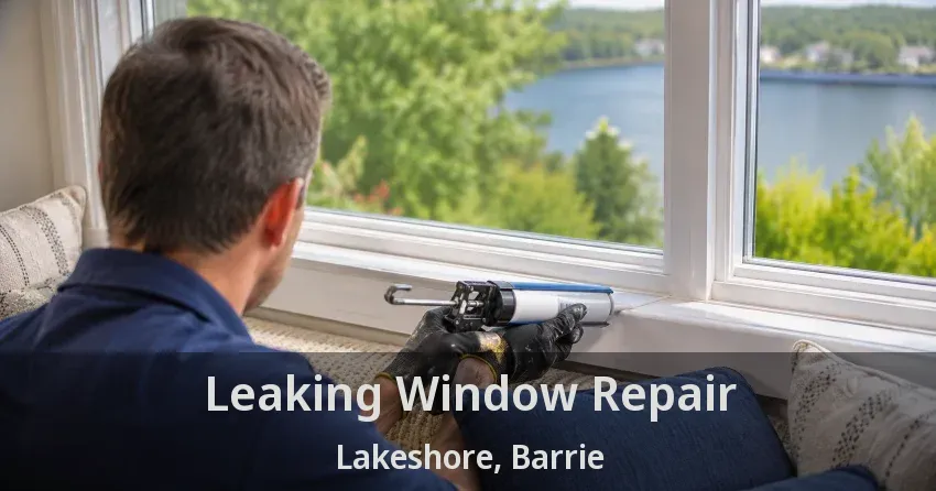 Leaking Window Repair Lakeshore, Barrie - ON