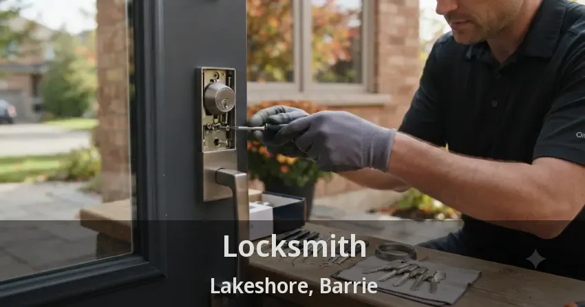 Locksmith Lakeshore, Barrie - ON