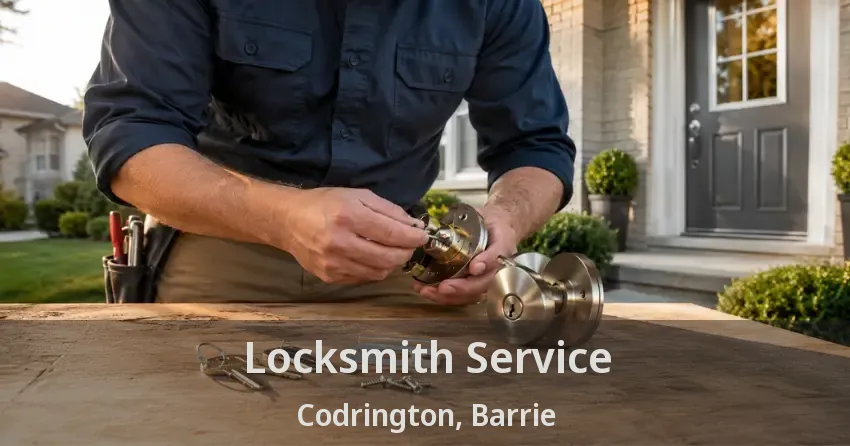 Locksmith Service Codrington, Barrie - ON