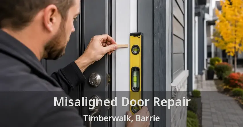 Misaligned Door Repair Timberwalk, Barrie - ON