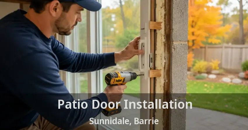Patio Door Installation Sunnidale, Barrie - ON