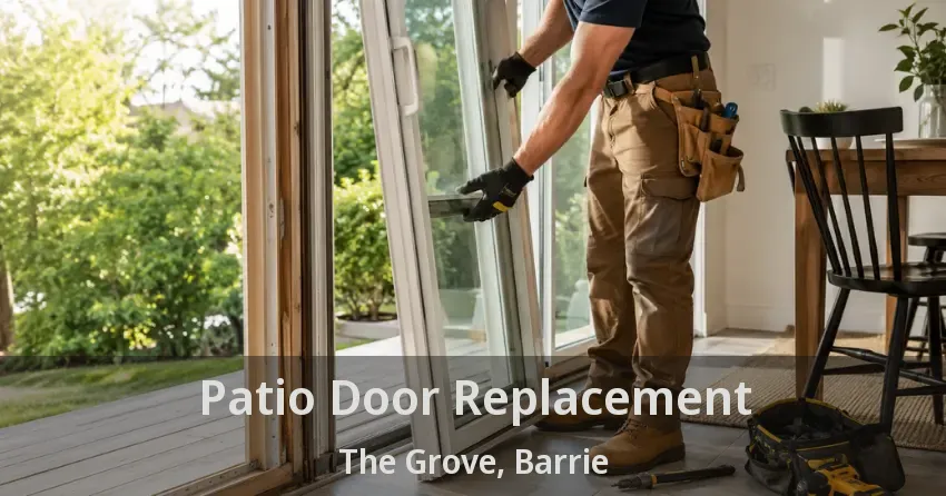 Patio Door Replacement The Grove, Barrie - ON