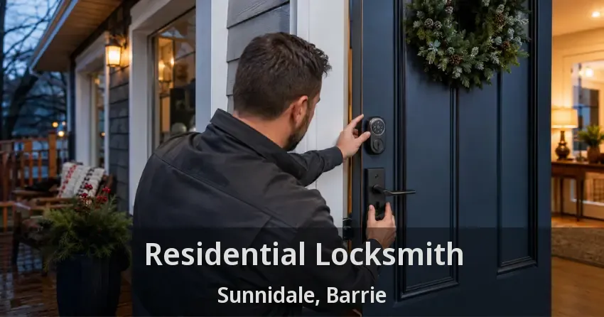 Residential Locksmith Sunnidale, Barrie - ON