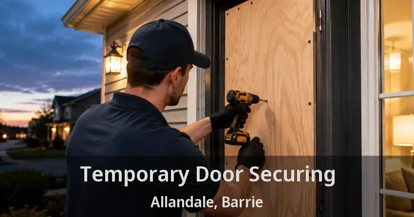 Temporary Door Securing Allandale, Barrie - ON