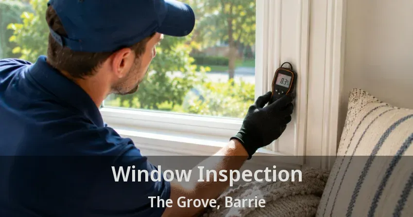 Window Inspection The Grove, Barrie - ON