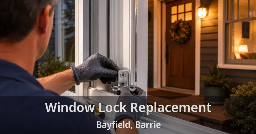 Window Lock Replacement Bayfield, Barrie - ON