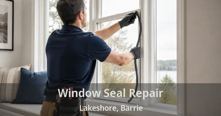 Window Seal Repair Lakeshore, Barrie - ON