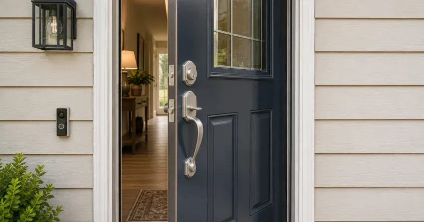 energy-efficient exterior door upgrade installation in Ardagh, Barrie