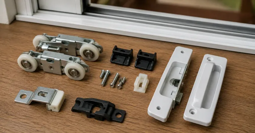sliding door broken Sunnidale, Barrie roller and track inspection